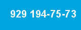929 194-75-73 929 194-75-73